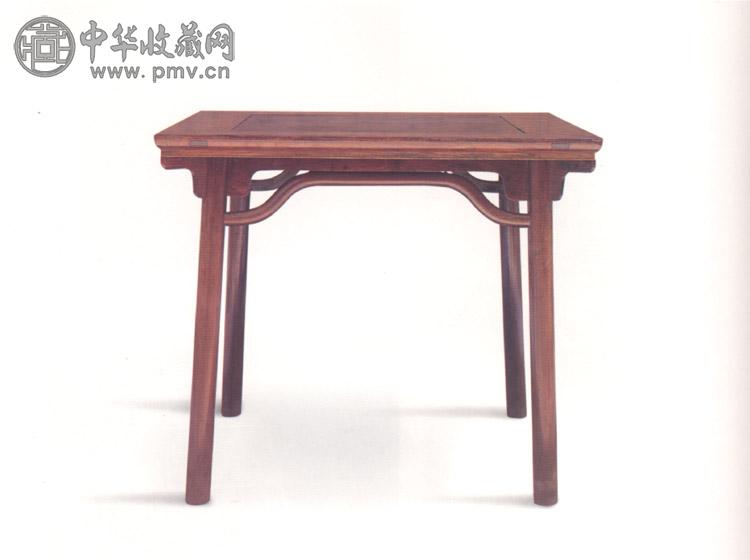 明 黄花梨一腿三牙方桌