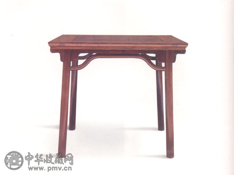 明 黄花梨一腿三牙方桌