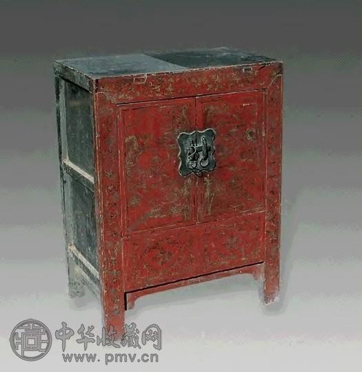 大漆描金柜