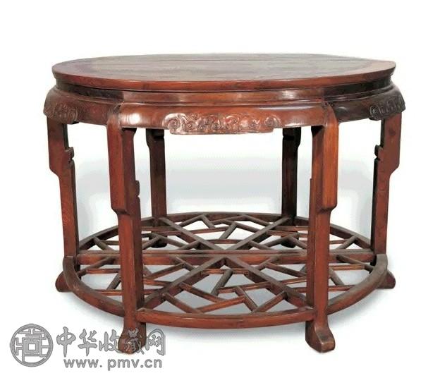 清 榉木圆桌(1套)