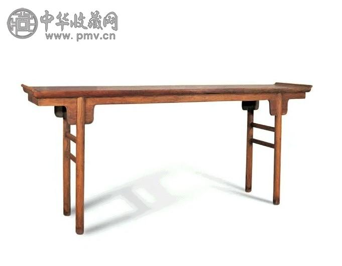 明 黄花梨翘头案