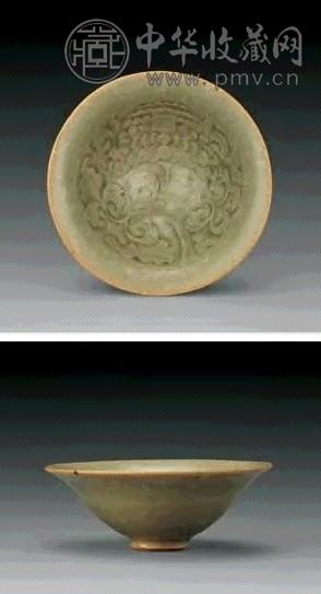 宋 耀州窑花卉纹碗