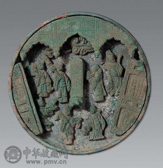 元/明早期 戏曲人物“八仙”镜