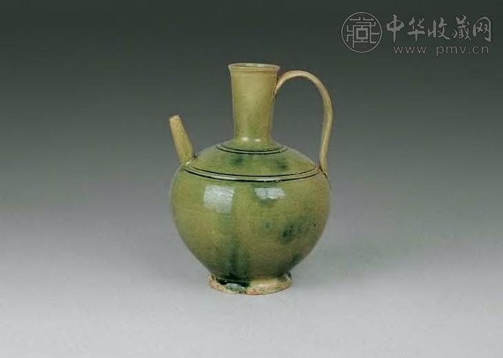 辽 绿釉执壶