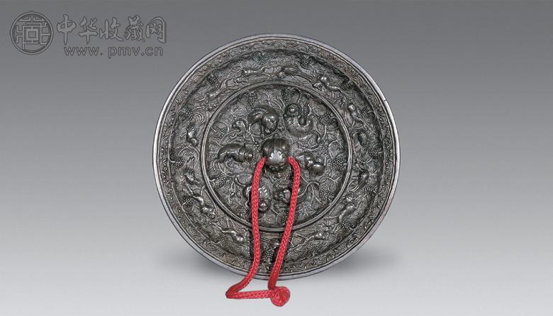 唐 海兽葡萄镜