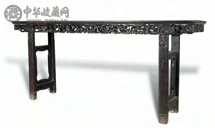 清晚期 红木平头案 清晚期 红木平头案