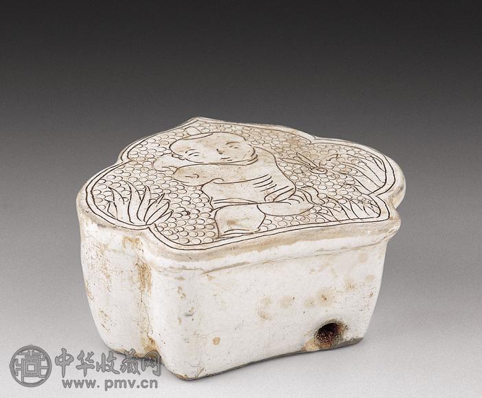 宋 磁州窑系娃娃枕