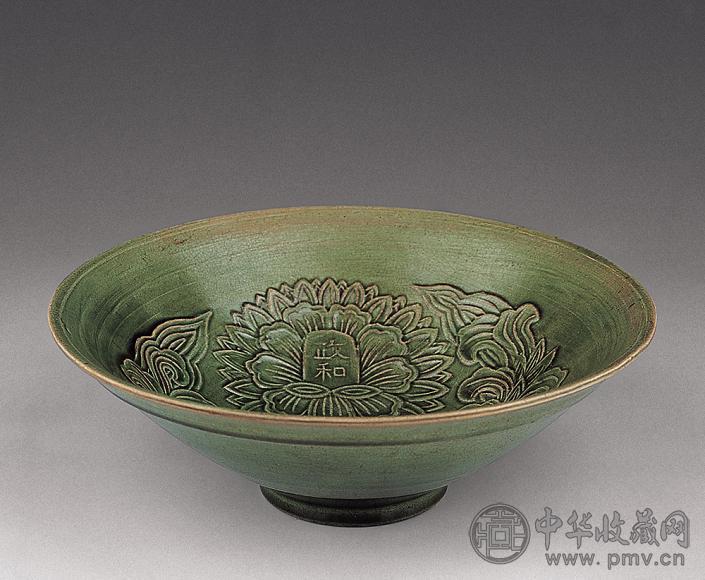 宋 临汝窑印花碗