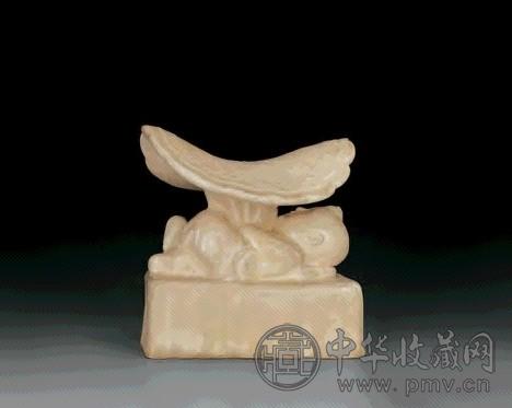 宋 定窑孩儿枕