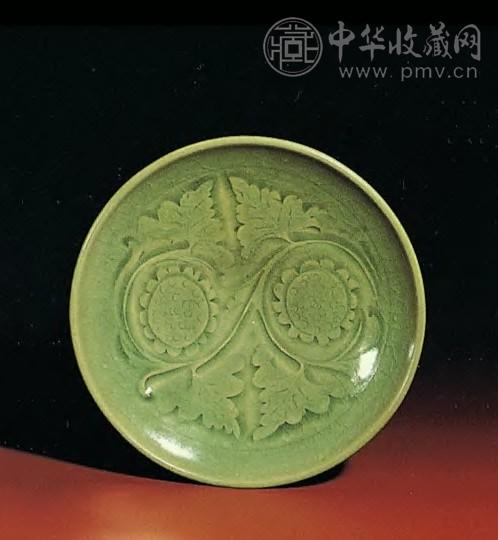 北宋 耀州窑刻花盘