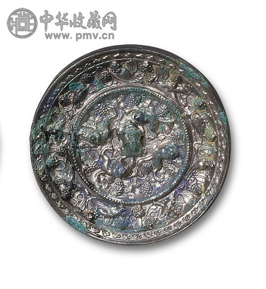 唐 海兽葡萄镜