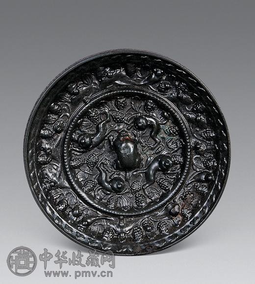 唐 海兽葡萄镜