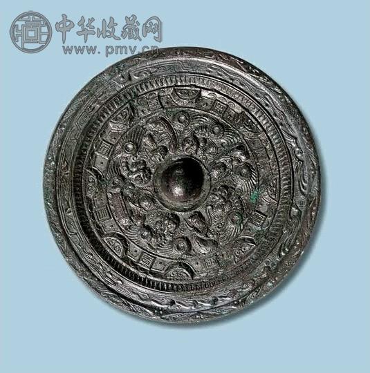 三国魏 环绕式神兽镜
