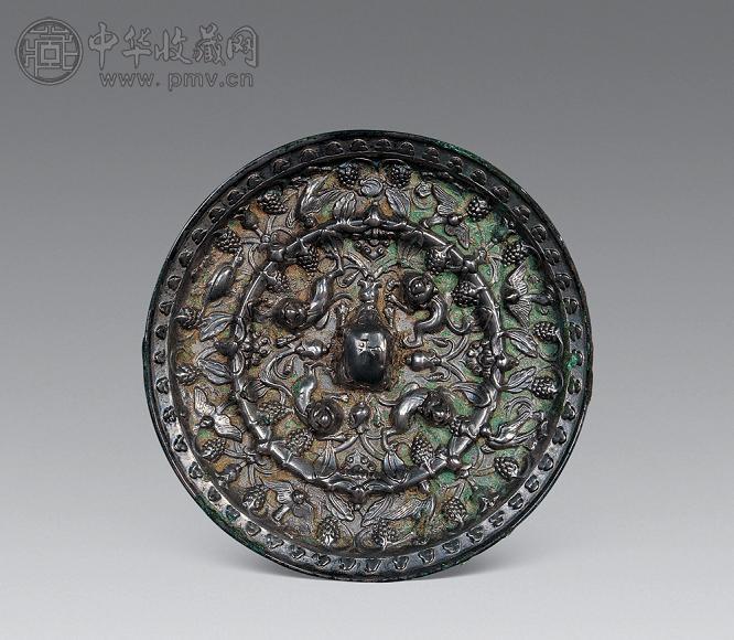 唐 海兽葡萄镜