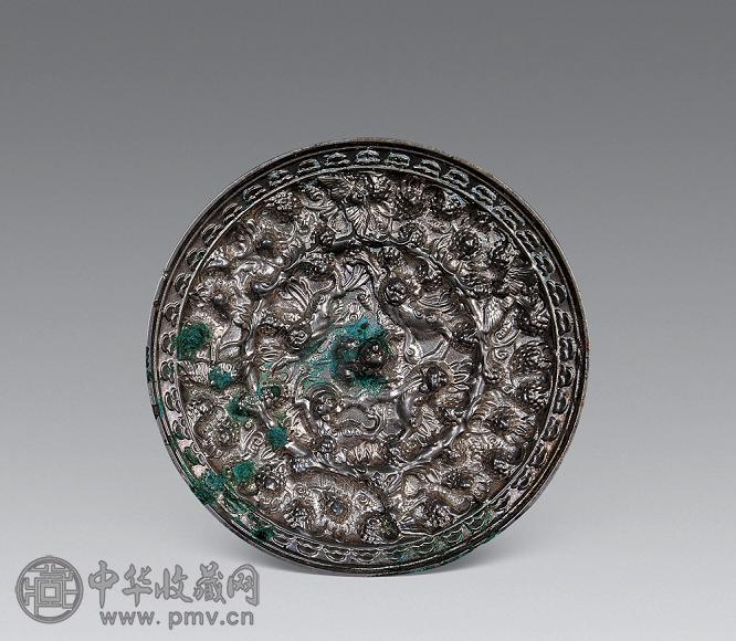 唐 海兽葡萄镜