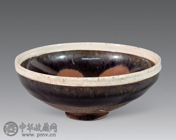 宋 黑釉褐斑茶盏