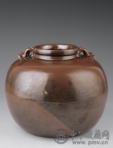 金-元 磁州系四系酱釉罐