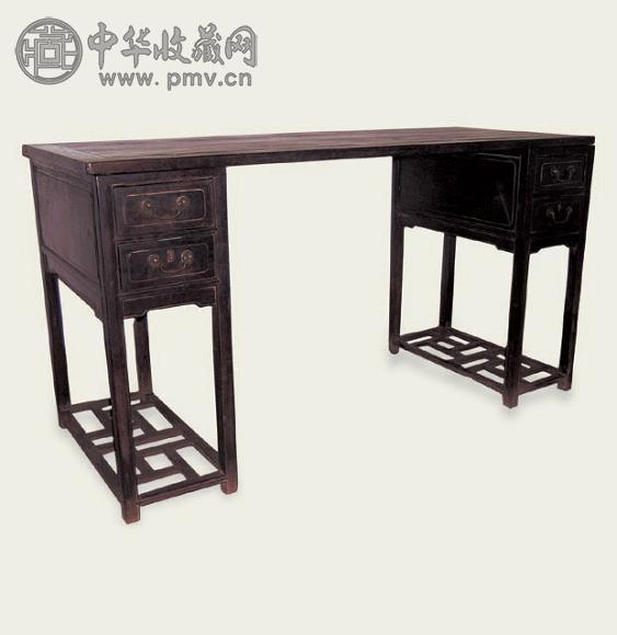 清 红木小画案