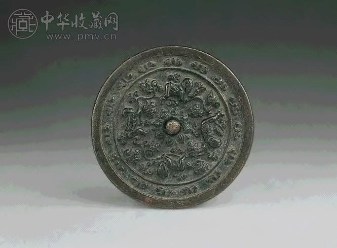金 童子穿花镜