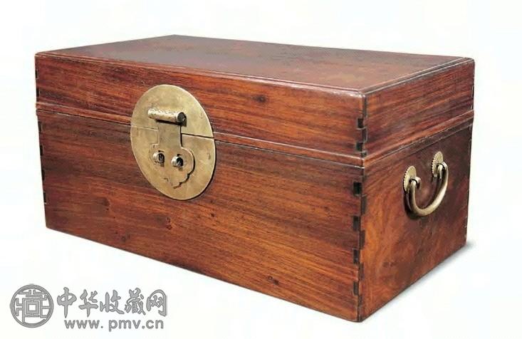 清早期 黄花梨书箱