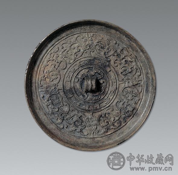 西汉 蟠螭纹镜