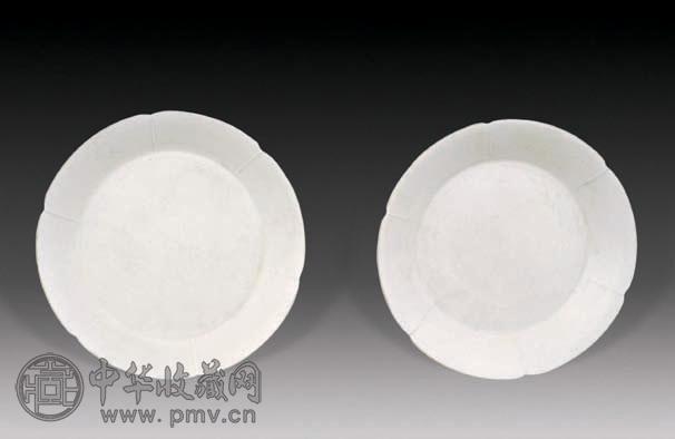 宋 定窑花口盘(2件)
