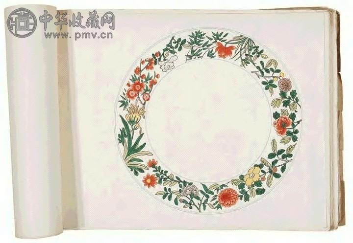 中央工艺美术学院瓷器图案设计