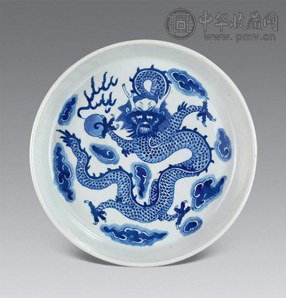清 青花龙纹洗 清 青花龙纹洗