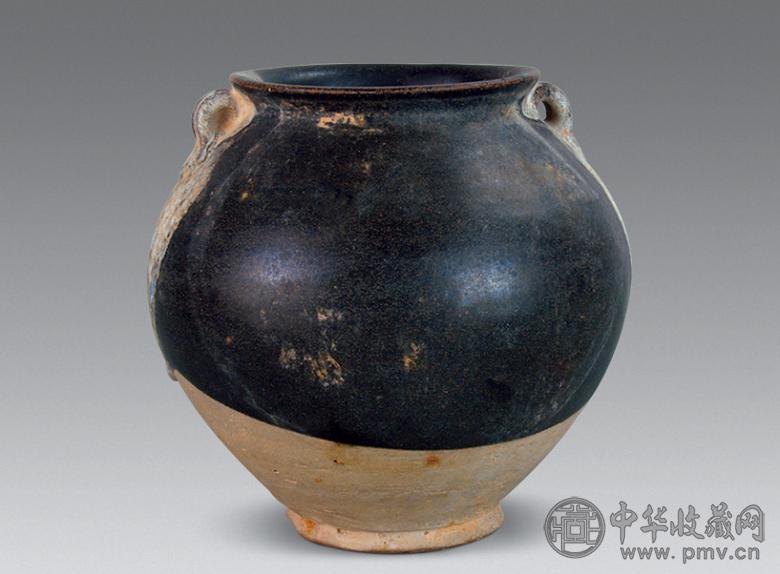 唐 鲁山窑双系瓶