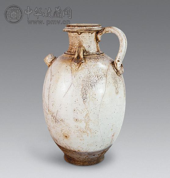 唐 刑窑白釉执壶