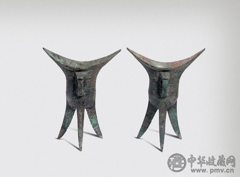 商代晚期(公元前十三世纪-前十一世纪) 兽面纹角