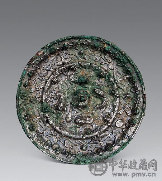 唐 海兽葡萄镜