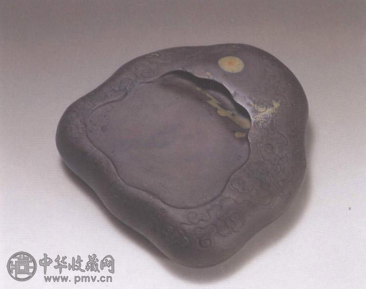 清 端石云龙随形砚