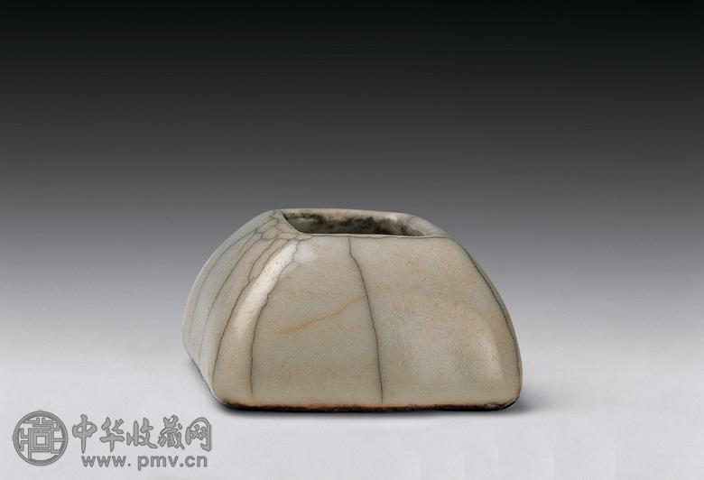 清 仿宫方形水盂