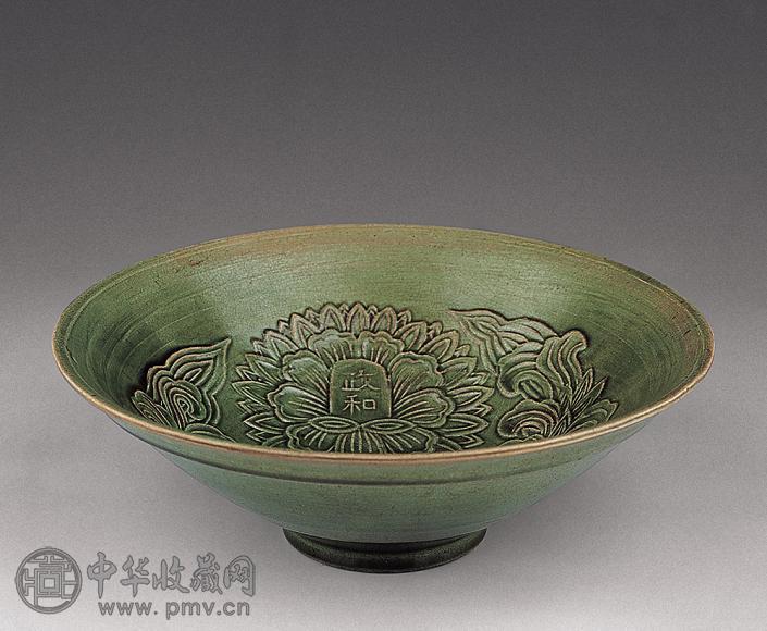 宋 临汝窑印花碗