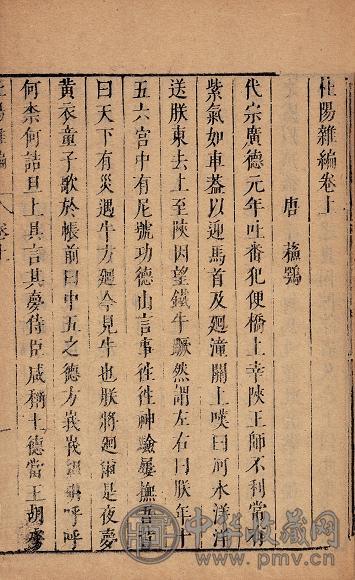 明桃源居士编 唐人百家小说