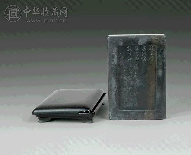 清 “小石”款刻诗文砚(1方)