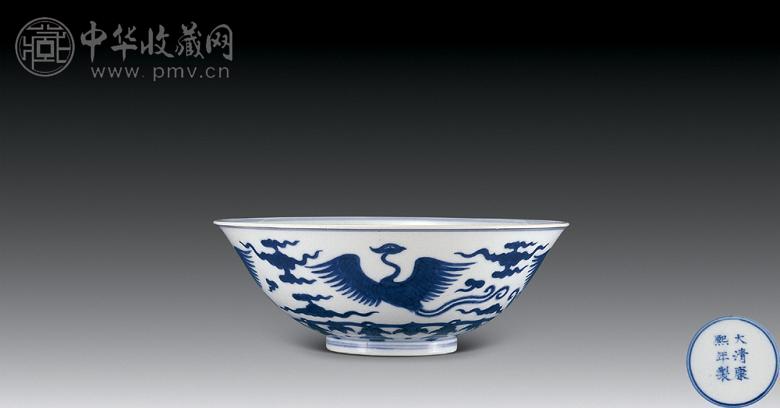 中国古美術 清康熙 青花八仙逍遥図碗 青花磁 唐物 骨董品 時代物 茶碗 青白磁 中国古美術 清康熙 青花八仙逍遥図碗 青花磁 唐物 骨董品