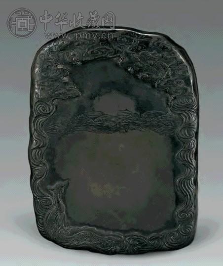清 龙凤纹端砚