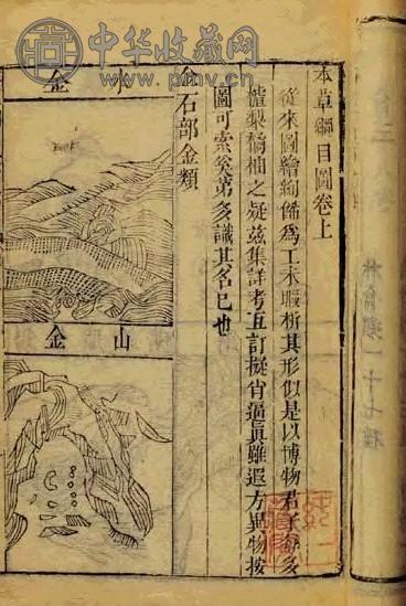 清雍正 本草纲目