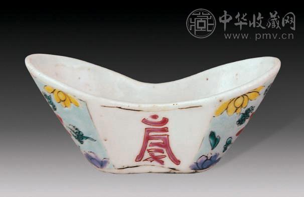 清乾隆粉彩元宝杯收藏资讯|艺术家|书画家|书画名人|书法家-中华收藏网