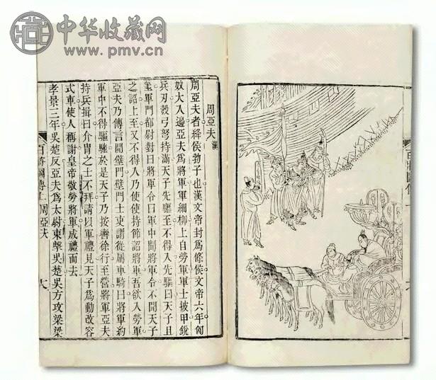 清同治 百将图传
