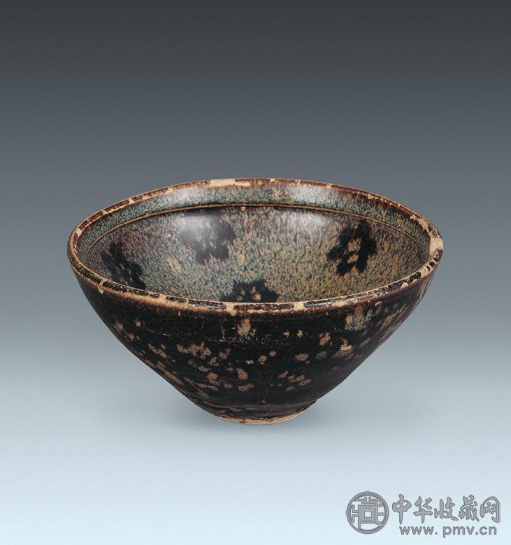 宋 吉州窑贴花碗