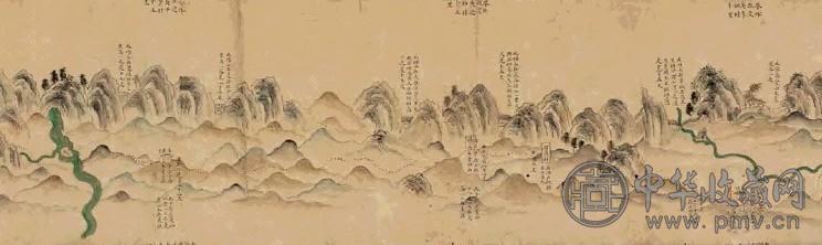 手绘边防图