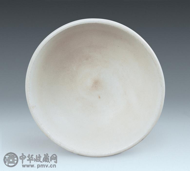 唐 邢窑卷边白瓷碗