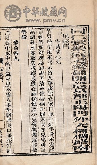 北京同仁堂药目