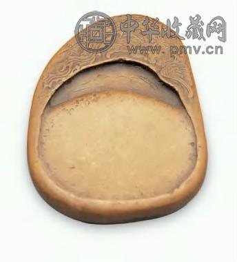 清 澄泥雕凤形砚(1件)