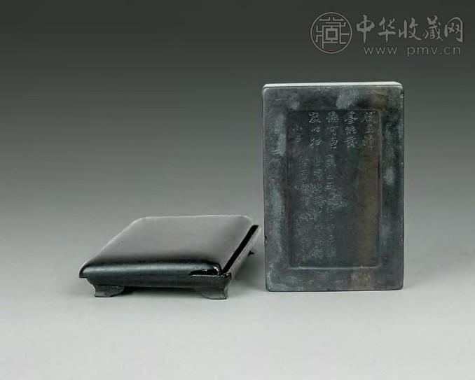 清 “小石”款刻诗文砚(1方)