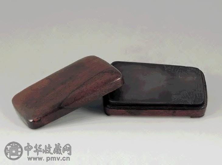 清 端石蕉叶形砚