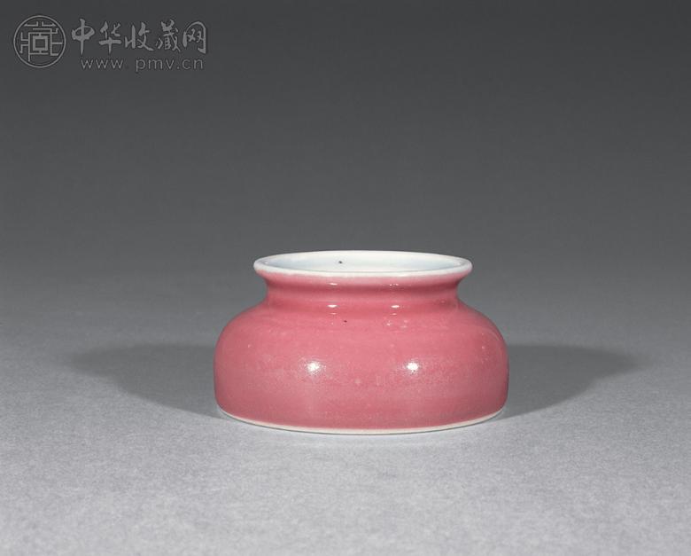 清 乾隆款霁红釉笔洗